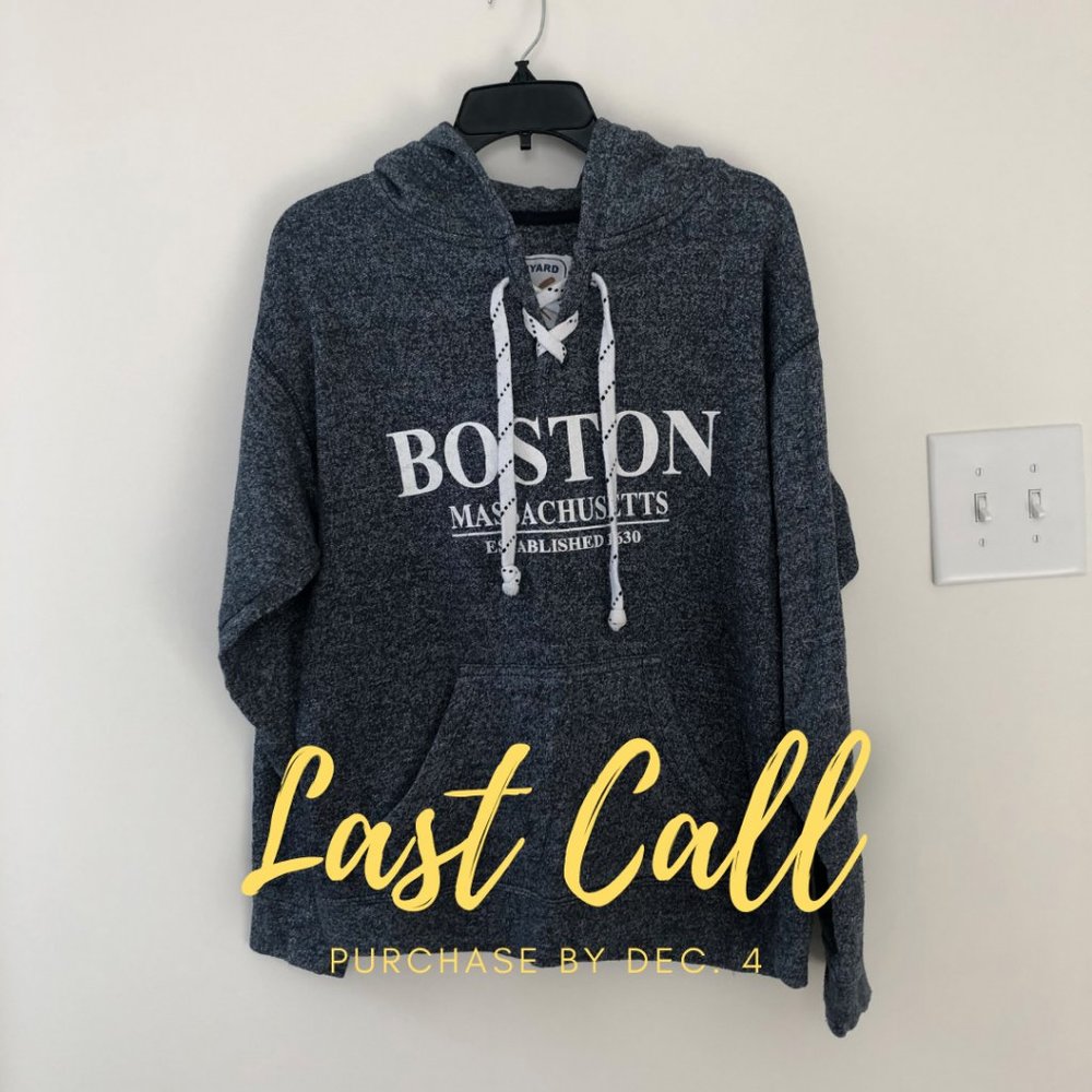 Boston Hoodie - Navy Blue